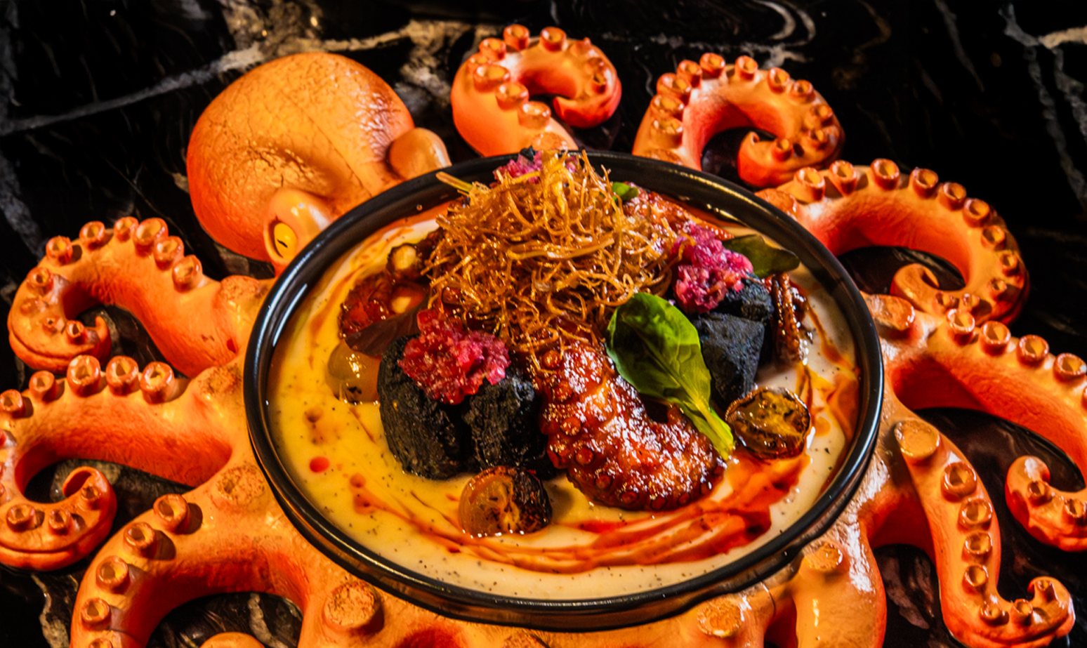 PULPO AL KIMCHI​